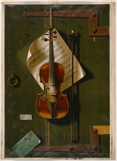 Vanha viulu tekijältä William Michael Harnett