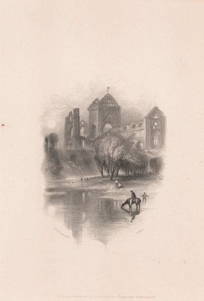 New Abbey, lähellä Dumfriesia tekijältä William Miller