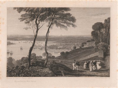 Plymouth Dock, Mount Edgecumbelta tekijältä William Miller