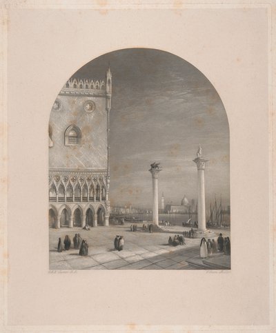 Venetsia - Piazzetta tekijältä William Miller