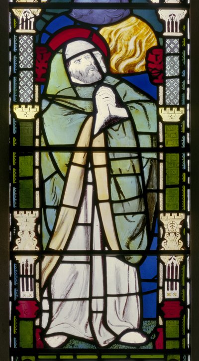 Banstead, All Saints, Morris Marshall & Faulkner & Co, William Morris, Ezekiel tekijältä William Morris