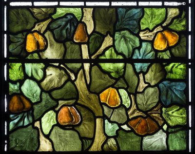 Foliage Detail, 1879 (lasimaalauksia) tekijältä William Morris
