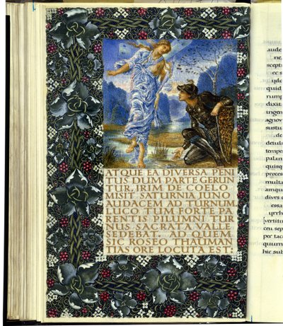 Iris esiintyy ennen Turnusta, Vergiliusuksen "Aeneis" IX:n kirjan avaus tekijältä William Morris