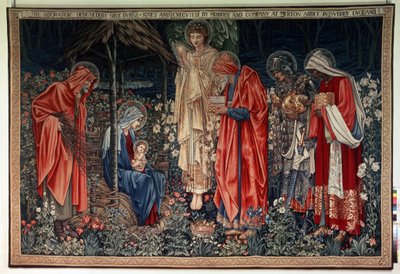 Maagien palvonta. Kuvakudos William Morrisin (1834-1896) työpajasta tekijältä William Morris