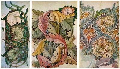 William Morrisin työpiirustukset 1834-1896, 1934. tekijältä William Morris