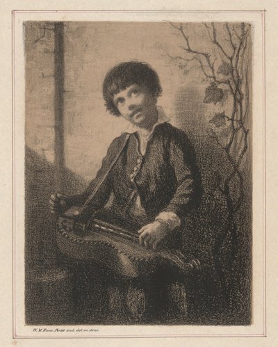 Hurdy Gurdy Boy tekijältä William Morris Hunt