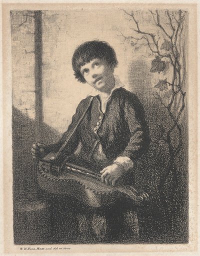 Hurdy Gurdy Boy tekijältä William Morris Hunt