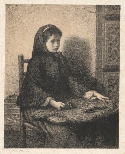 Violetti Tyttö tekijältä William Morris Hunt