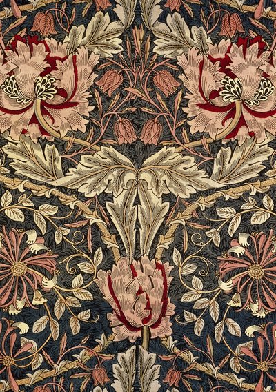 Koristekangas, 1876-1890. tekijältä William Morris Tapestry Works