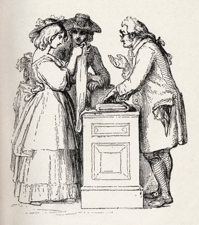 "Wakefieldin kirkkoherra" tekijältä William Mulready