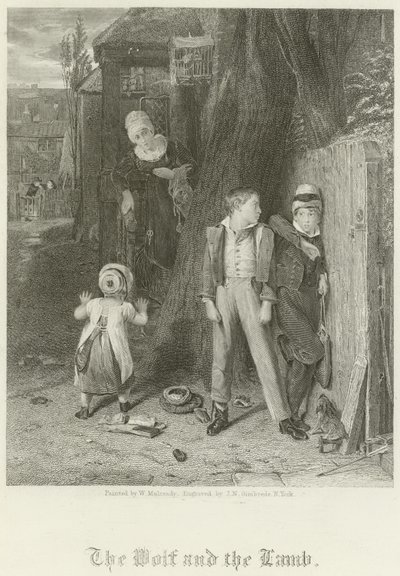 Susi ja lammas tekijältä William Mulready
