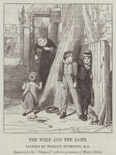 Susi ja lammas tekijältä William Mulready