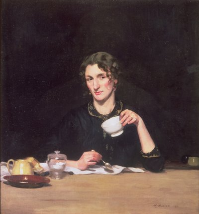 Lady at Breakfast tai Le Dejeuner de Marie tekijältä William Nicholson