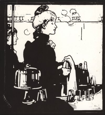 Barmaid (mikä tahansa baari) tekijältä William Nicholson