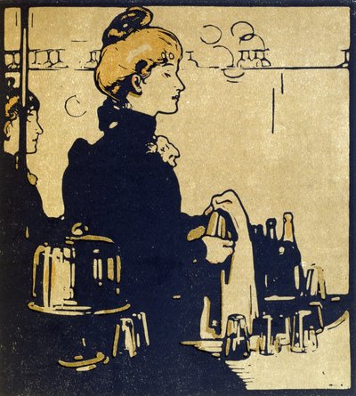 Barmaid, kuvitus 