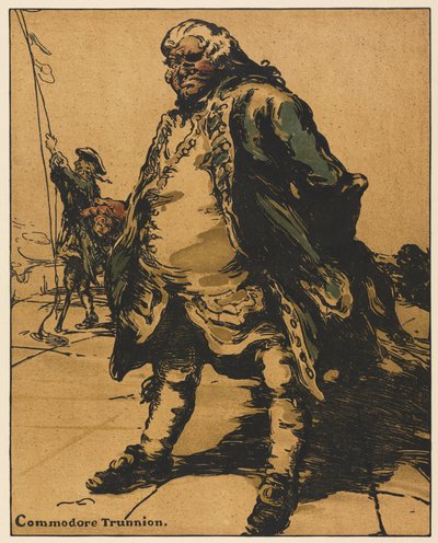 Romanssin hahmot: Commodore Trunnion tekijältä William Nicholson
