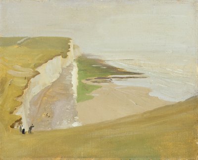 Cliffs at Rottingdean (öljy kankaalle myllylaudalla) tekijältä William Nicholson