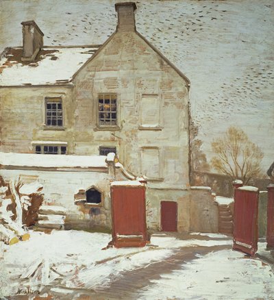 Courtyard Snow, Sutton Veny tekijältä William Nicholson