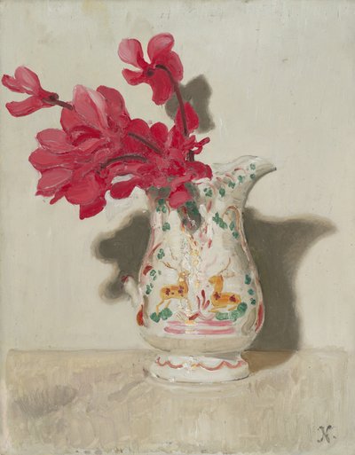 Syklaami, n. 1937 (öljy paneelissa) tekijältä William Nicholson