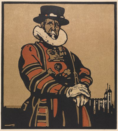 Lontoon tyypit: Beefeater tekijältä William Nicholson