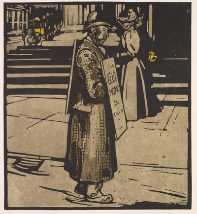 Lontoon tyypit: Sandwich-Man tekijältä William Nicholson
