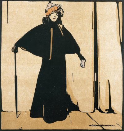Sarah Bernhardtin muotokuva tekijältä William Nicholson