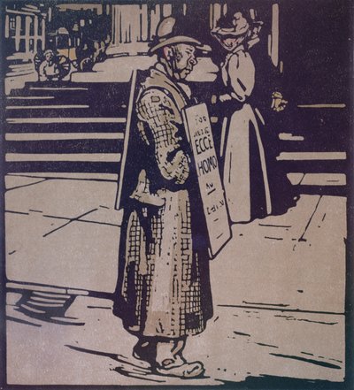 William Heinemannin julkaisema voileipämies London Typesistä tekijältä William Nicholson