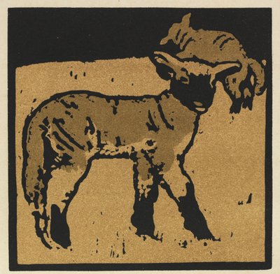 Eläinten neliökirja: Hyvin kesytetty lammas tekijältä William Nicholson