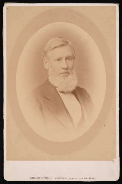 Asa Grayn muotokuva 1810-1888, Ennen vuotta 1876. tekijältä William Notman