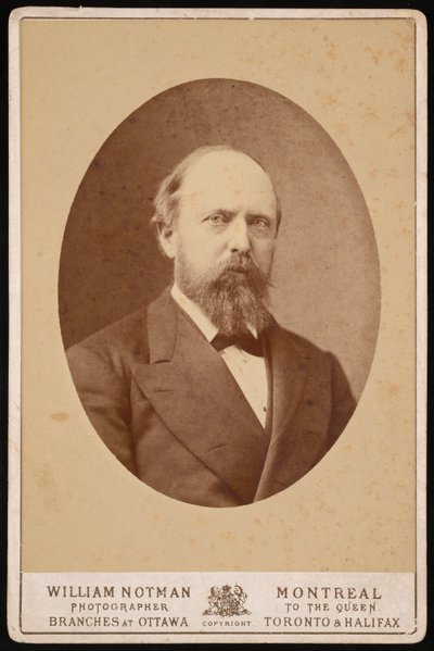 Muotokuva Othniel Charles Marshista 1831-1879, noin 1875. tekijältä William Notman