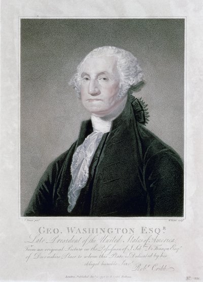 George Washingtonin muotokuva, 1798 tekijältä William Nutter