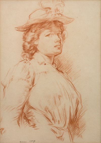 Ida Nettleshipin muotokuva tekijältä William Orpen