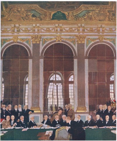 Rauhan allekirjoittaminen Versailles