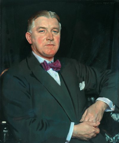 T. Howarth, JP, 1925 tekijältä William Orpen