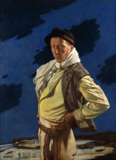 Mies Aranista tekijältä William Orpen