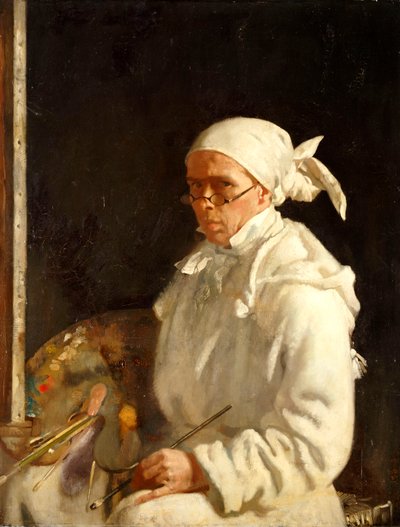 Taidemaalari: Omakuva lasien kanssa, 1907 tekijältä William Orpen