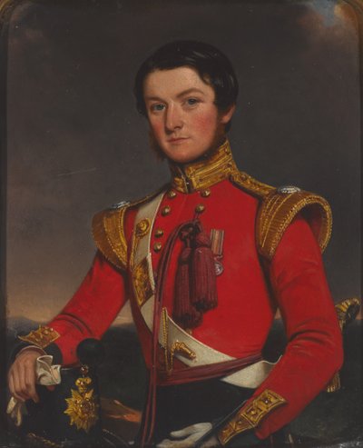 Luutnantti William Fleming, 45. (Nottinghamshire) jalkarykmentti tekijältä William Owen Harling
