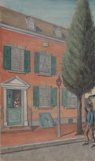 Teekorppu ja tiilitalo, 1870-luku. tekijältä William P. Chappel