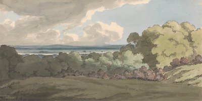 Näkymä Thamesin toiselle puolelle Greenwich Parkiin tekijältä William P. Sherlock