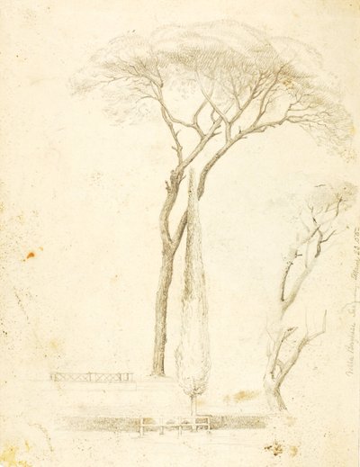 (Tutkimukset--Villa Borghese, 2 kuvaa jne.) tekijältä William Page