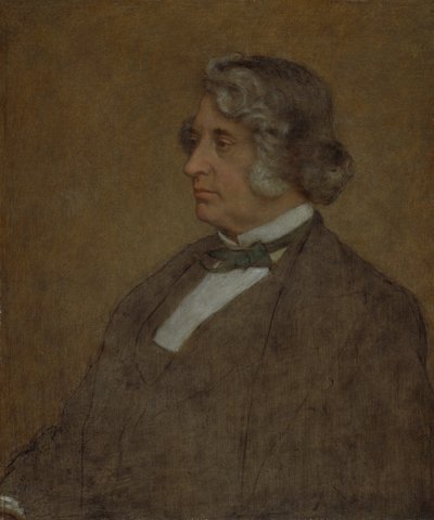 Porträt von Senator Charles Sumner tekijältä William Page