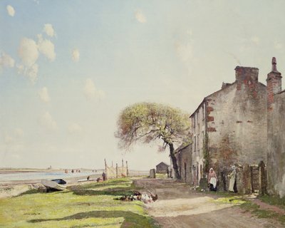 Lancashiren kylä tekijältä William Page Atkinson Wells