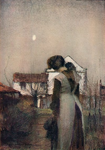 Vanha puutarha, vuodelta 1910 tekijältä William Page Atkinson Wells