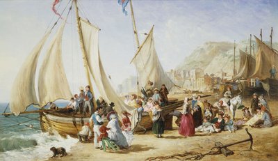 Päiväretki, Ramsgate, 1854 tekijältä William Parrott
