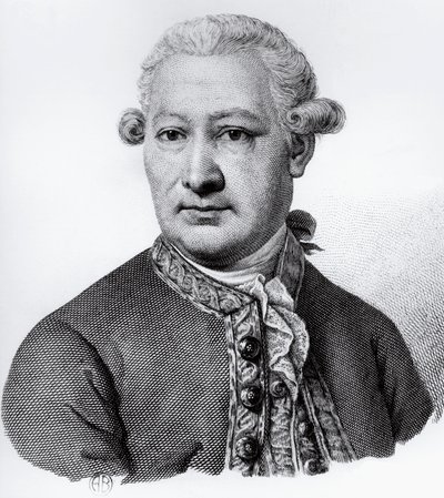 Giovanni Alessandro Brambillan (1728-1800), Carpianon paronin, italialaisen anatomin, patologin ja lääkärin muotokuva, kaiverrus tekijältä Nicolas Toussaint Charlet