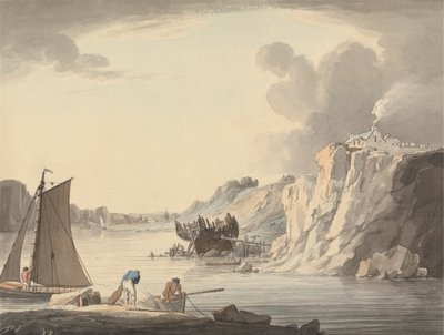 Sisäänkäynti Stonehouse Creekiin Plymouthin ja Dockin välissä, Devonissa tekijältä William Payne