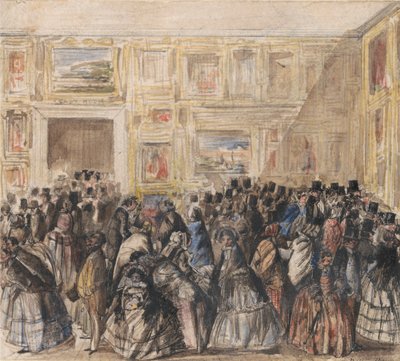 Yksityinen näkymä Royal Academysta tekijältä William Payne