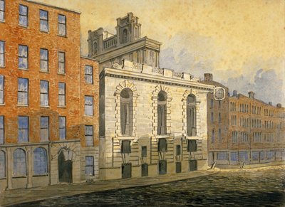Lombard Street, Lontoon kaupunki, 1815 tekijältä William Pearson