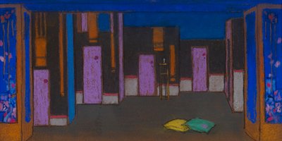 Ovisali (lavastus elokuvaan Liisa Ihmemaassa, 1915) tekijältä William Penhallow Henderson
