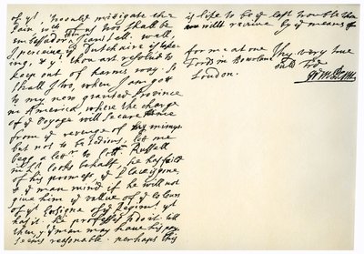 William Pennin kirje eversti Henry Sydneylle, 29. maaliskuuta 1681. tekijältä William Penn